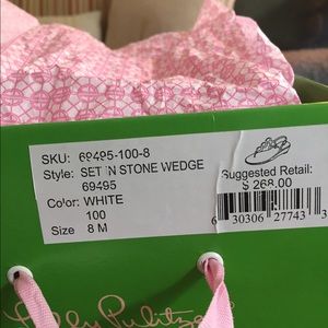 Lilly Pulitzer Set in Stone Wedges